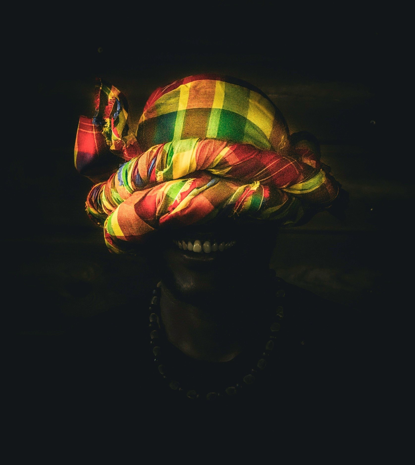 Direction artistique — portrait en madras